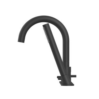 Смеситель на борт ванны WHITECROSS Y Y1232BL чёрный матовый