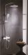Душевая стойка Rose R2136F белый/хром