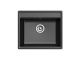 Мойка кухонная GranFest Чёрная Vertex V-580 чер