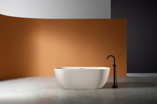 Ванна из искусственного камня ABBER Frankfurt AM9941MBE 170x75см светло-бежевый матовый