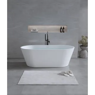 Ванна из искусственного камня Timo Elissa ELISSA1500 150x75 см белый