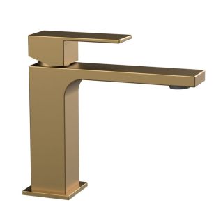 Смесители для раковины Vincea Cube VBF-1C01BG брашированное золото