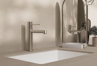 Смеситель для раковины Vincea Desire VBF-1D1BN однорычажный, брашированный никель