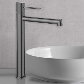 Смесители для раковины Vincea Desire VBF-1D2GM вороненая сталь