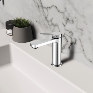 Смеситель для раковины Vincea Arco VBF-4AR01CH, хром