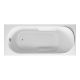 Ванна акриловая Vincea VBT-2A170-LG с ножками 1700*750*480, пристенная, цвет белый