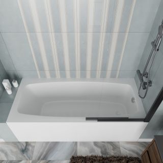 Ванна акриловая Vincea VBT-2S170-LG с ножками 1700*750*440, пристенная, цвет белый