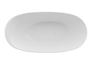 Ванна акриловая Vincea VBT-601-1700, цвет белый, щелевой перелив