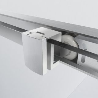 Душевая дверь Vincea Garda VDS-1G120CLBN, 1200, брашированный никель, стекло прозрачное