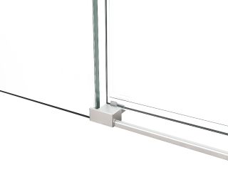 Душевая дверь Vincea Ultima VDS-7UL140CL, 1400, хром, стекло прозрачное