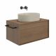 Раковина накладная Kerama Marazzi ArtBasin Vento VE.wb.50\SAN 50 см песочный