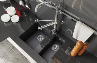 Кухонная мойка Florentina Вега 335/160 песочный