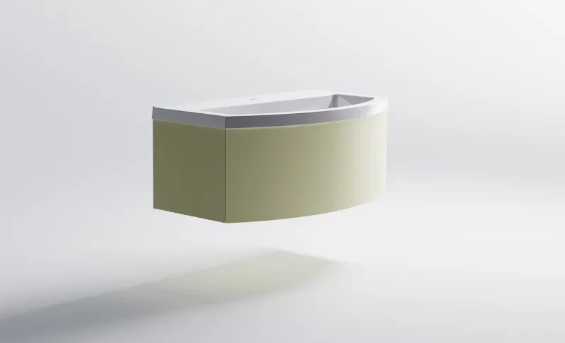 Тумба с раковиной Astra-Form Венеция 2.0 3100001ral1013+04010019 100 см бежевый матовый