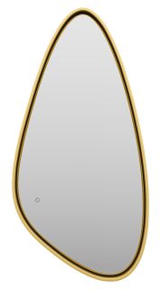 Зеркало с подсветкой Brevita Venus VEN-Var-060-gold 60см золото