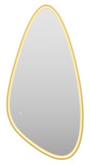 Зеркало с подсветкой Brevita Venus VEN-Var-060-gold 60см золото