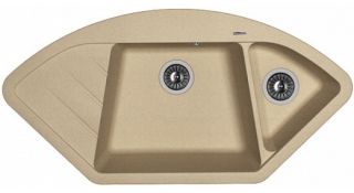Кухонная мойка Florentina Веста бежевый