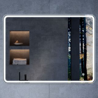 Зеркало Vincea LED VLM-3VC9008-2 900х800 c сенсорным выключателем и диммером, антизапотевание