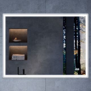 Зеркало Vincea LED VLM-3VN1007-2 1000х700 c сенсорным выключателем и диммером, антизапотевание