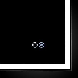 Зеркало Vincea LED VLM-3VN500-2 500х700 c сенсорным выключателем и диммером, антизапотевание