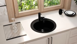 Кухонная мойка Ulgran Classic U-101-344 ультра-чёрный