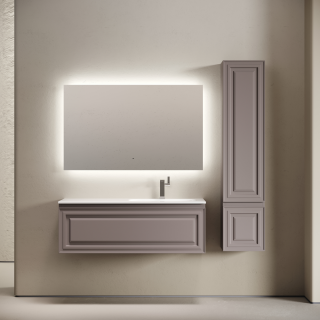 Тумба подвесная под раковину Sancos Very VR120RSM правая 120 см Doha Soft