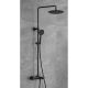 Душевая система Vincea Desire VSFS-1D1TMB термостатическая черный