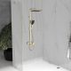 Душевая стойка Vincea Dice VSFS-4C12BG, брашированное золото