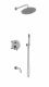 Душевой комплект Vincea Villa VSFW-1VL3CH встраиваемый, трехрежимный, хром