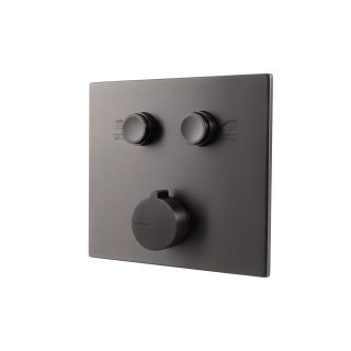 Душевой комплект Vincea VSFW-4211GM встраиваемый, двухрежимный, вороненая сталь