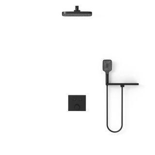 Душевой комплект Vincea VSFW-4211RMB встраиваемый, двухрежимный, черный