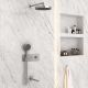 Душевой комплект Vincea VSFW-432TI2CH встраиваемый, трехрежимный, термостатический, хром