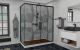 Душевой уголок AvaCan FB2 170-190 + SB80 чёрный