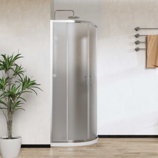 Душевой уголок Vincea City VSQ-5CT900MT, 900*900, хром, стекло текстурное