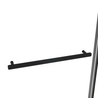 Душевой уголок Vincea Slim Soft VSR-1SS8011CLB, 1100*800, черный, стекло прозрачное