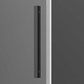 Душевой уголок Vincea Soft VSR-3SO8015CLGM, 1500*800, вороненая сталь, стекло прозрачное