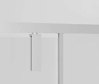 Душевой уголок Vincea Slim-N VSR-4SNP9010CLB, 1000*900, черный, стекло прозрачное