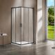 Душевой уголок Vincea Garda VSS-1G9012CLGM, 1200*900, вороненая сталь, стекло прозрачное
