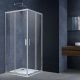 Душевой уголок Vincea Rapid VSS-3R90/10CL 90/100x90/100 см