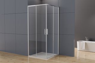 Душевой уголок Vincea Rapid-N VSS-3RN8080E10CL, (700-800)x(700-800), хром, стекло прозрачное