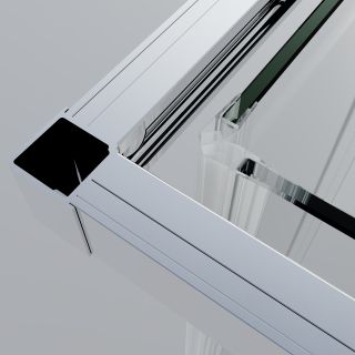 Душевой уголок Vincea Soft 2 VSS-3SO2800CL, 800*800, хром, стекло прозрачное