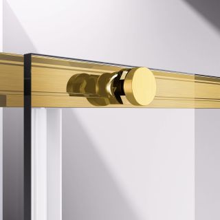 Душевой уголок Vincea Slim-N VSS-4SN8010CLG, 1000*800, брашированное золото, стекло прозрачное