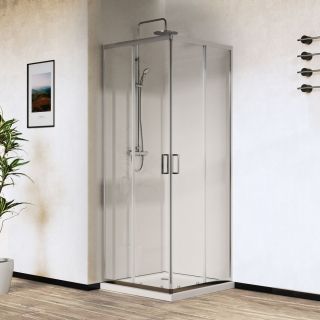 Душевой уголок Vincea City VSS-5CT9010CL 100x 90 см