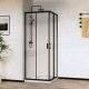 Душевой уголок Vincea City VSS-5CT900CLB 90x 90 см
