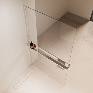 Душевая перегородка Vincea Walk-In VSW-1HR120CL, 1200*2000, хром, стекло прозрачное