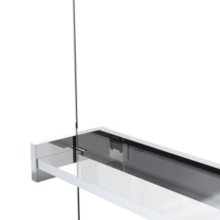 Душевая перегородка Vincea Walk-In VSW-1HR900MR, 900*2000, хром, стекло зеркальное