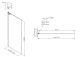 Душевая перегородка Vincea Walk-In VSW-7HA700CL, 700*2000, хром, стекло прозрачное