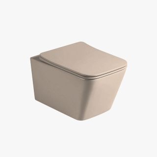 Унитаз Vincea Q-Line VT1-12MC подвесной Капучино матовый с сиденьем Микролифт