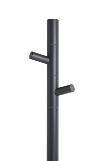 Полотенцесушитель электрический Vincea VTD-1DGE 15х140, графит, таймер