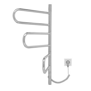 Полотенцесушитель электрический Vincea VTD-1R2CE хром