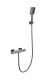 Смеситель для душа Wonzon & Woghand WW-B2026-A-BGG с термостатом тёмный графит